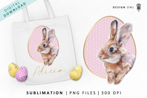 Download Cute Easter Bunny Illustration - Cute easter bunny Collection