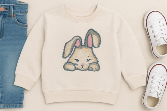 Download Cute Easter Bunny Embroidery Design - Cute easter bunny Collection