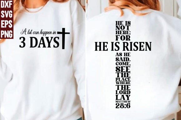 Download He is Risen, Easter Shirt, Easter Svg - Easter shirt Collection